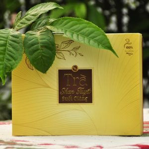 Bộ hộp trà Song Môn LienShanCha - Hộp