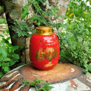 Bình gốm Bát bảo - cái